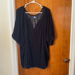 Old Navy Suede Blouse